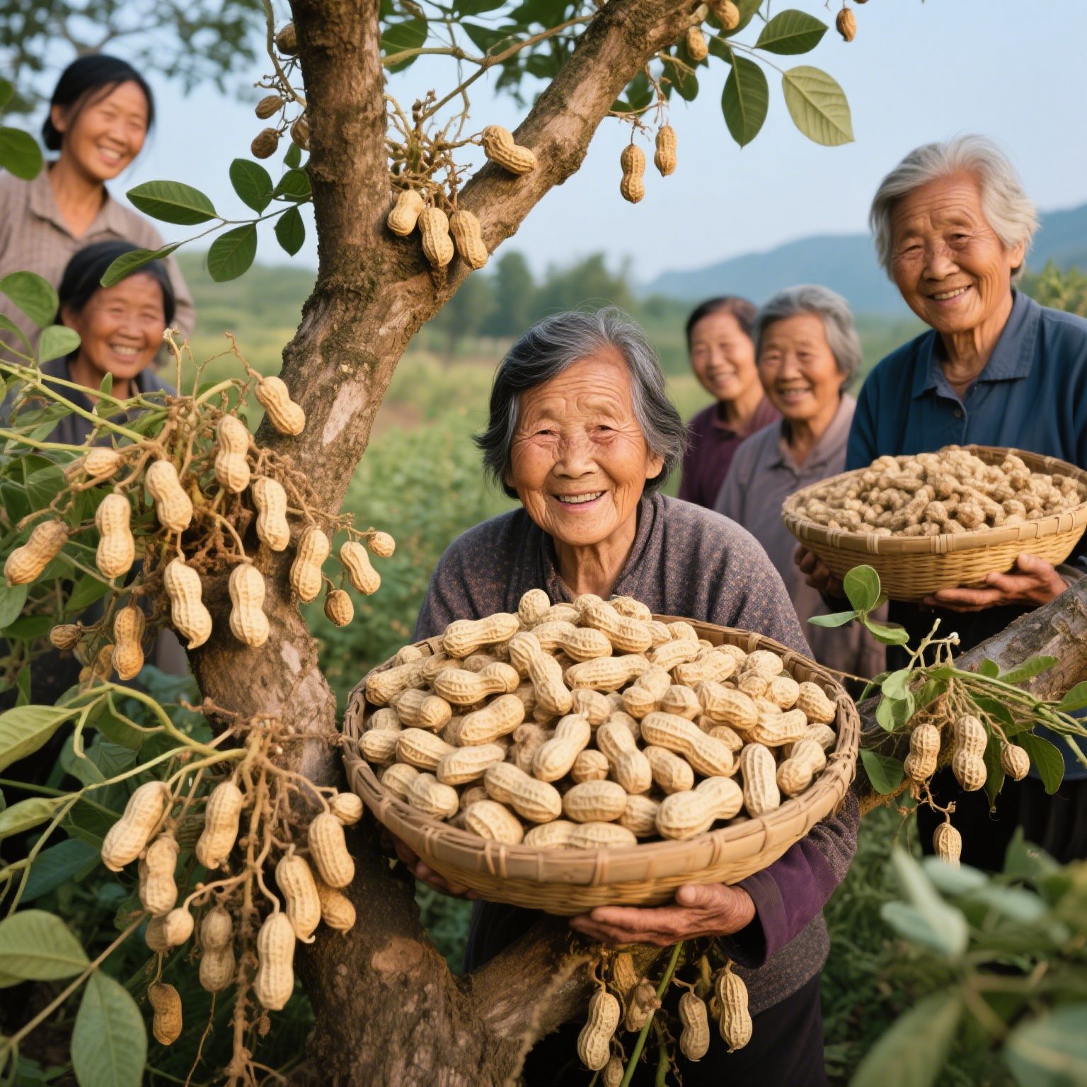 树上花生果树木苗种子高产高油易存活南北可种植大粒发芽率高早熟