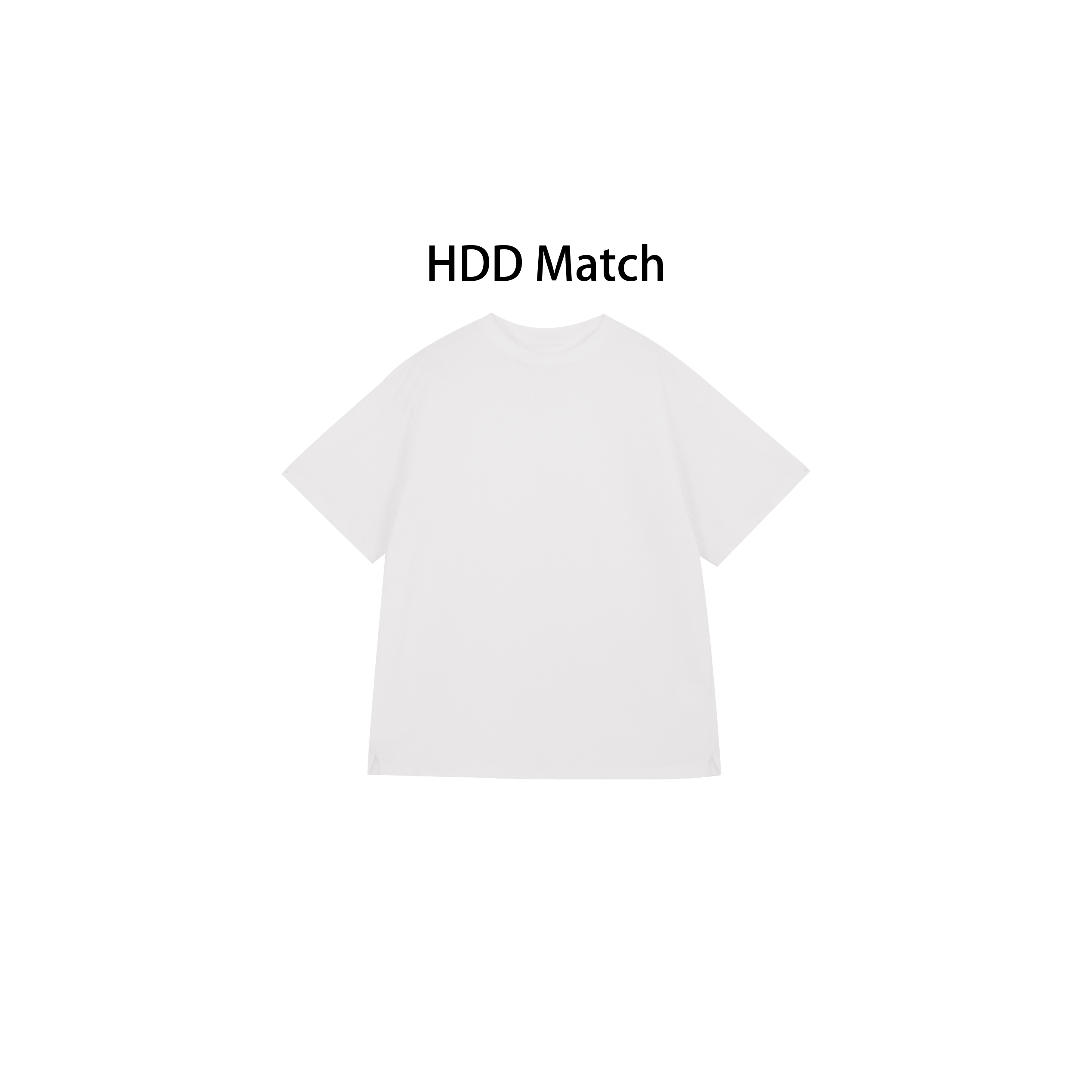 HDD- "简约搭配" 棉 四季款纯色女款净版宽松打底T恤上衣 Y9307