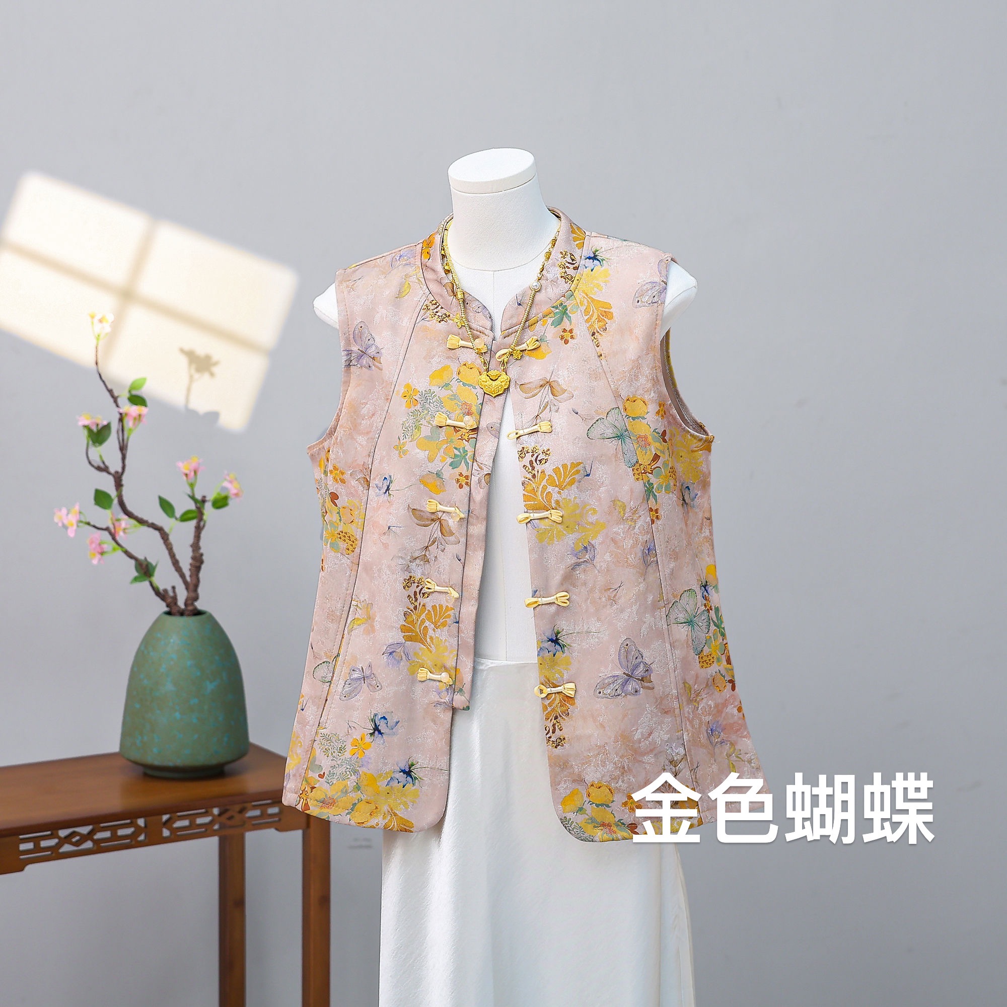 原版正品春秋国风复古新中式马夹