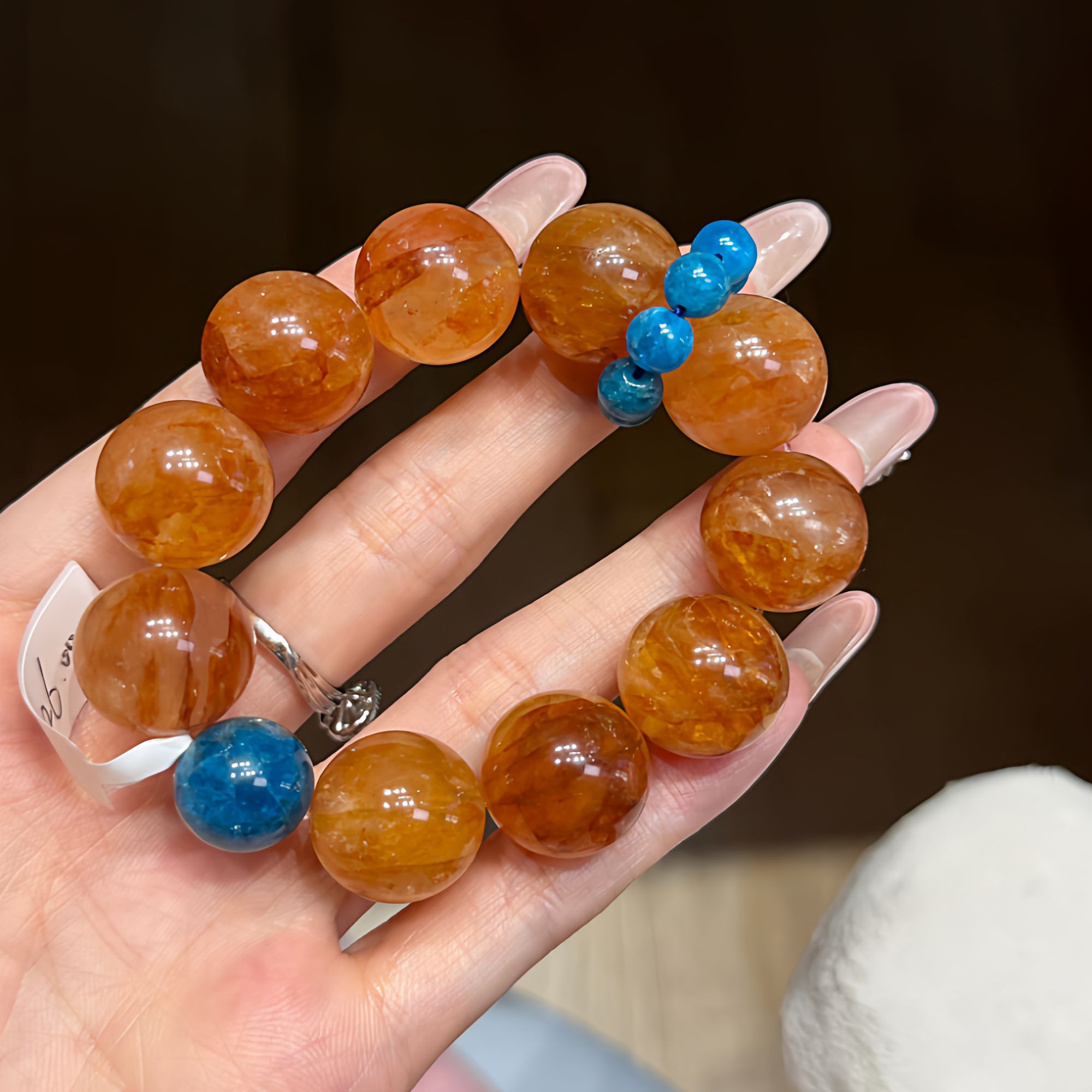 铜合金手链 新款秋日氛围感温柔显白手串手链简约设计感百搭饰品