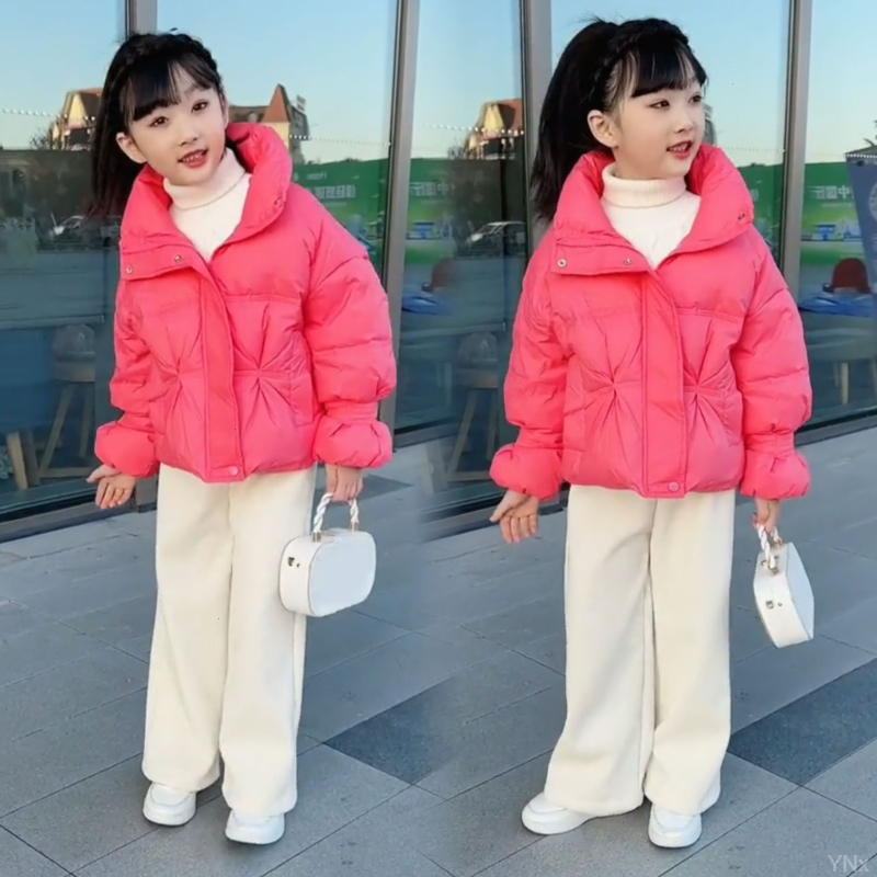 女初中生冬季外套女孩冬天衣服女童冬装服2025新款时尚洋气儿童衣