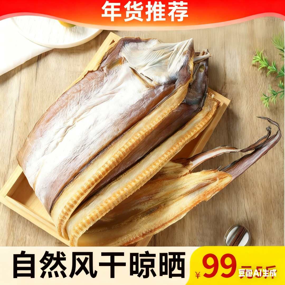 【源自深海】正宗东海大号鳗鱼干五斤  渔民自晒（3-5条六-七成干）