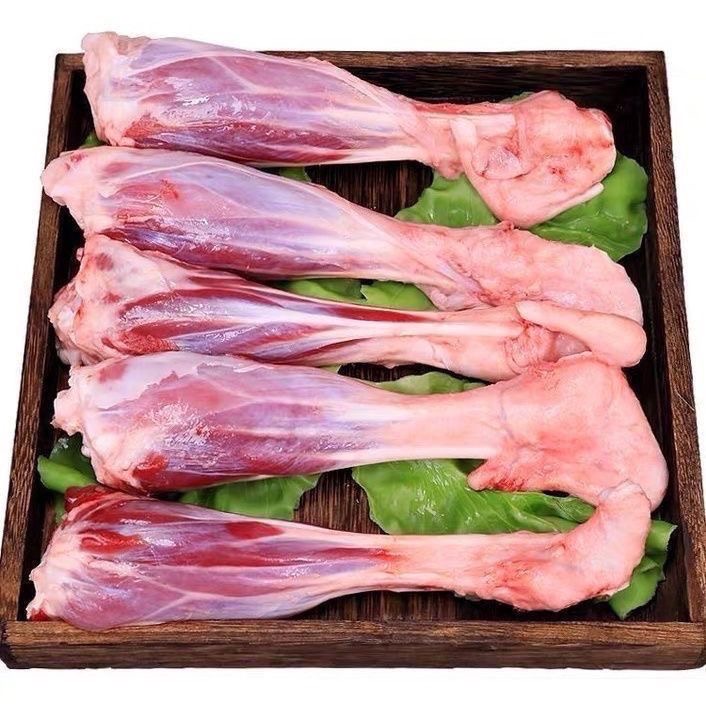 -/竟瑄羊小腿断骨连肉整发新鲜现杀山羊羊腱子（买4送1到手5斤）