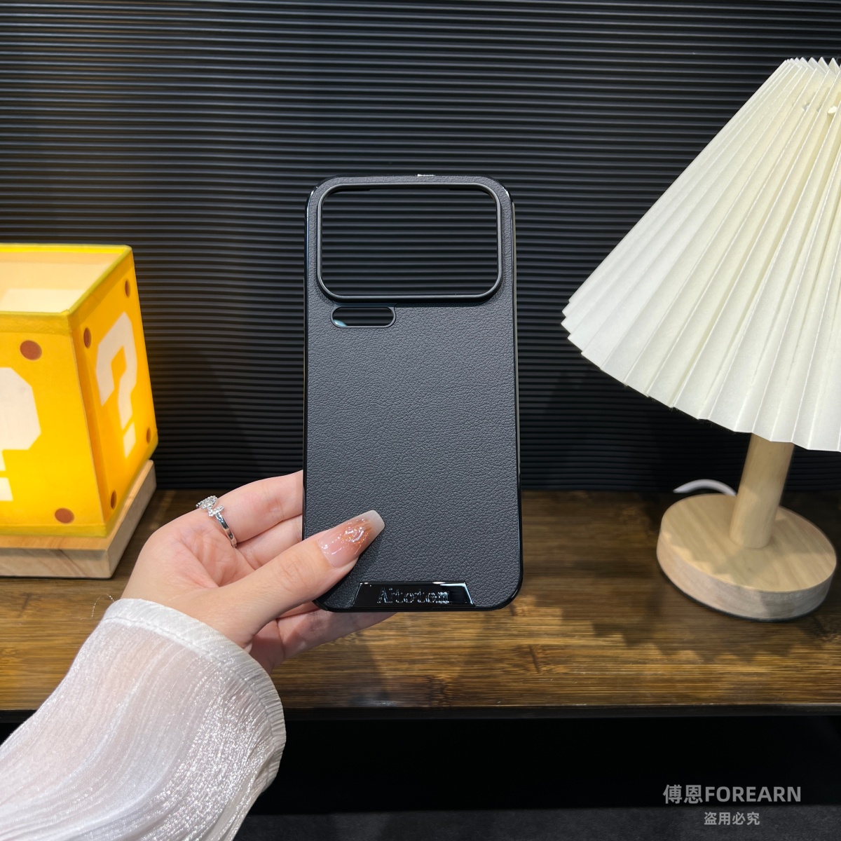 适用于小米17promax手机壳xiaomi17pro保护套17新款奢华素皮商务