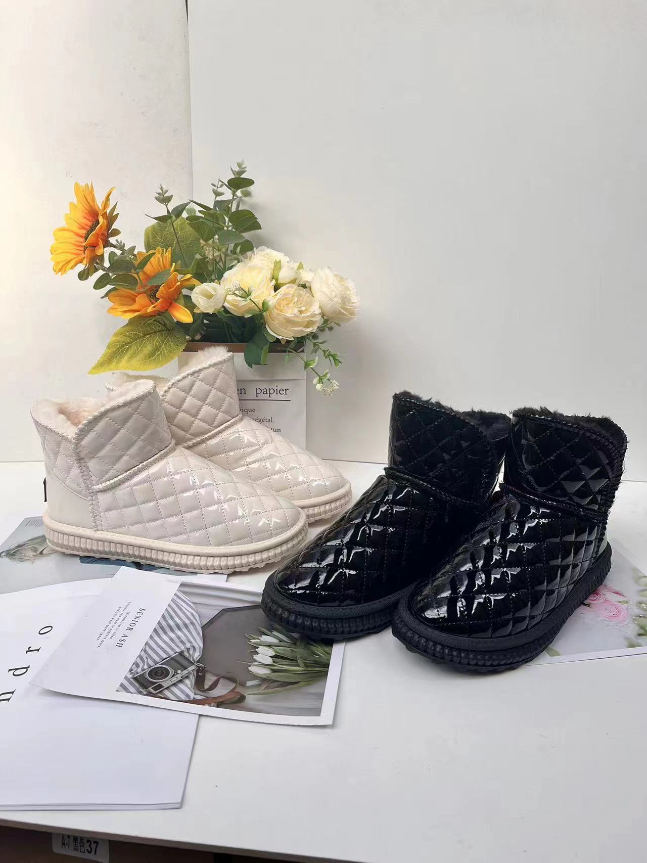 东北冬季雪地棉升级加绒加厚防滑保暖雪地靴