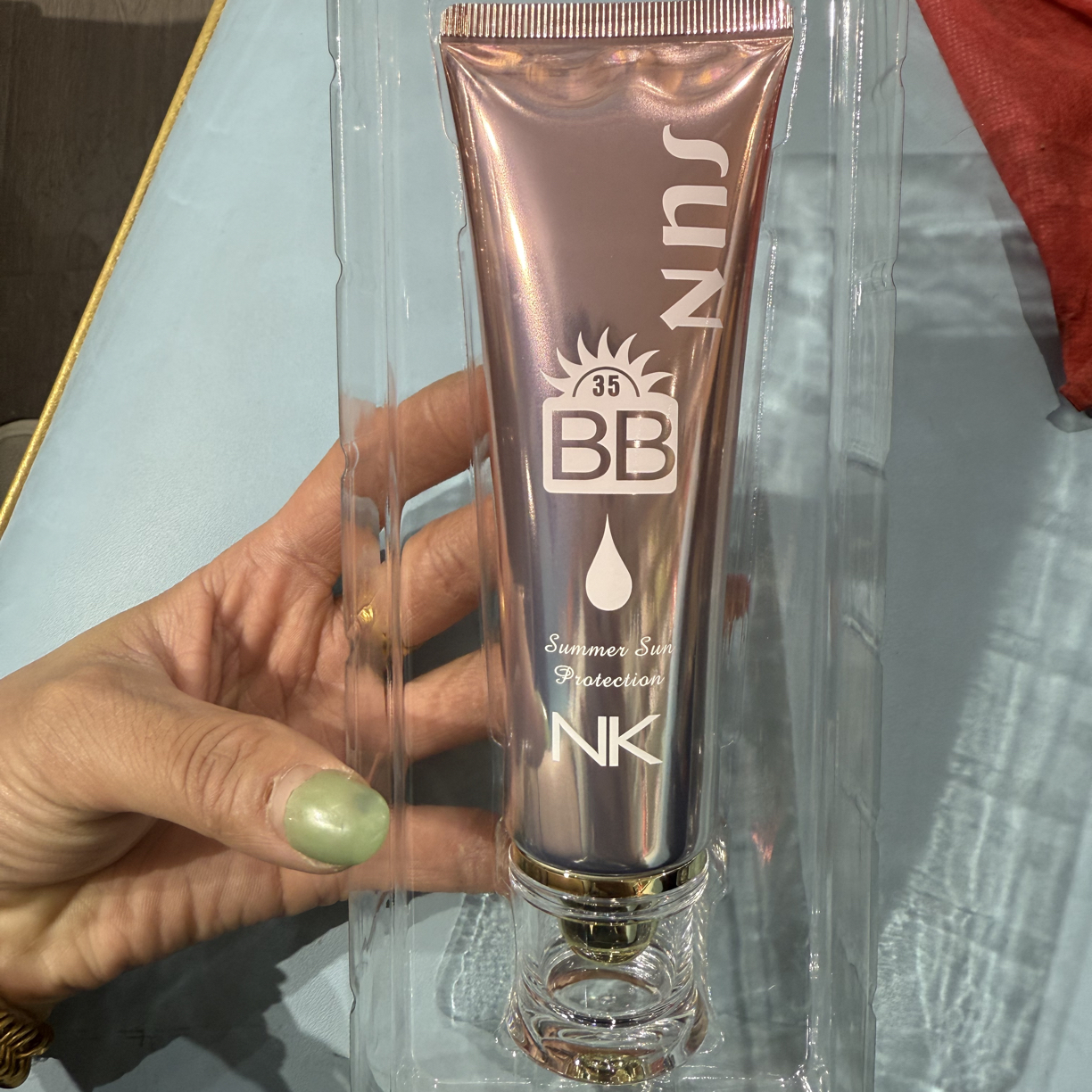 凝蔻水光滑水润提亮清透清爽保湿滋润水感隔离乳隔离霜