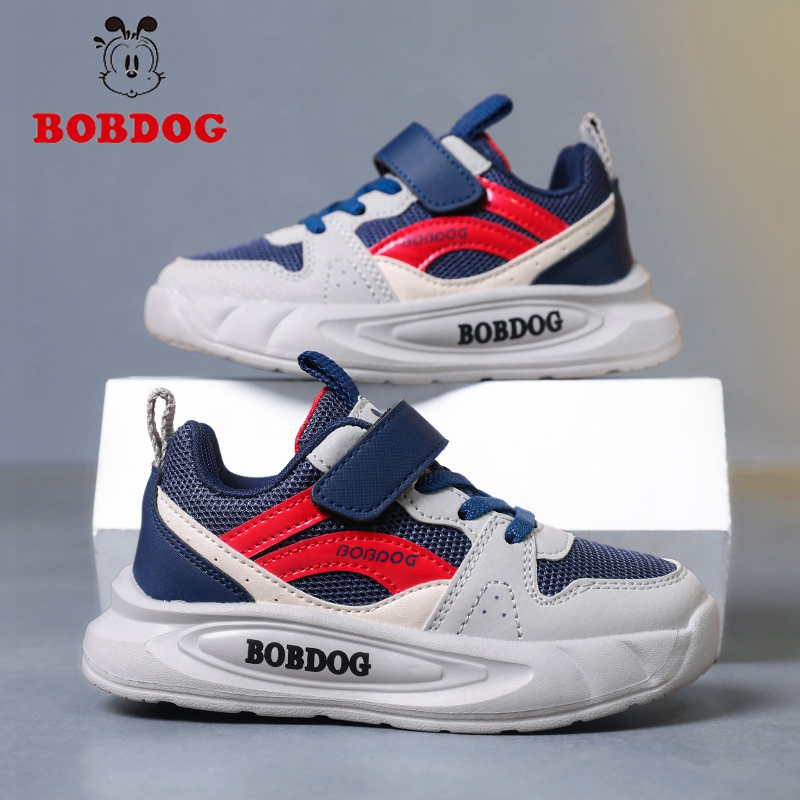 巴布豆2025秋季新款儿童运动鞋网面透气舒适软底童鞋中大童跑步鞋