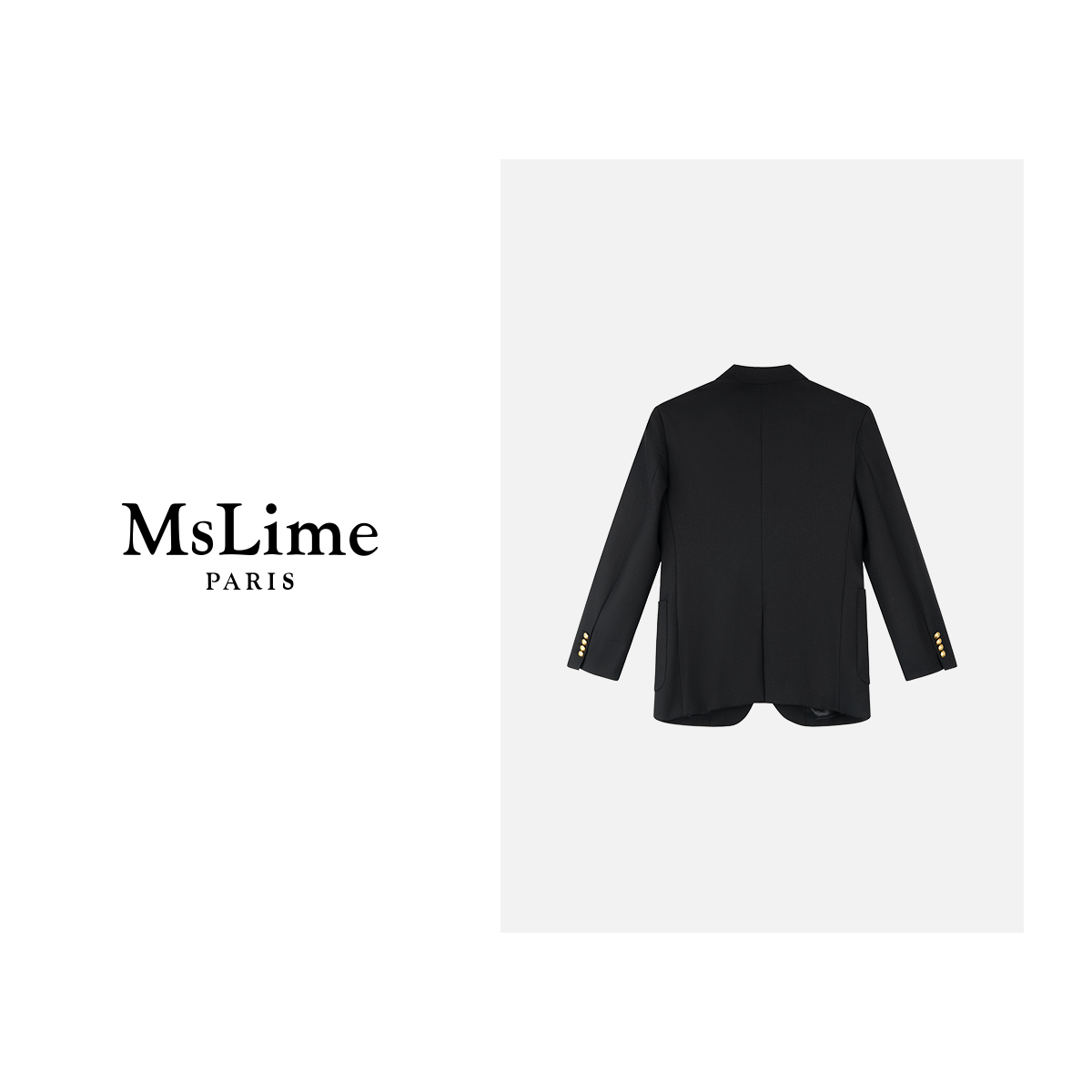 王嬛嬛MsLime24年新款时尚休闲气质外套 HC2C1884