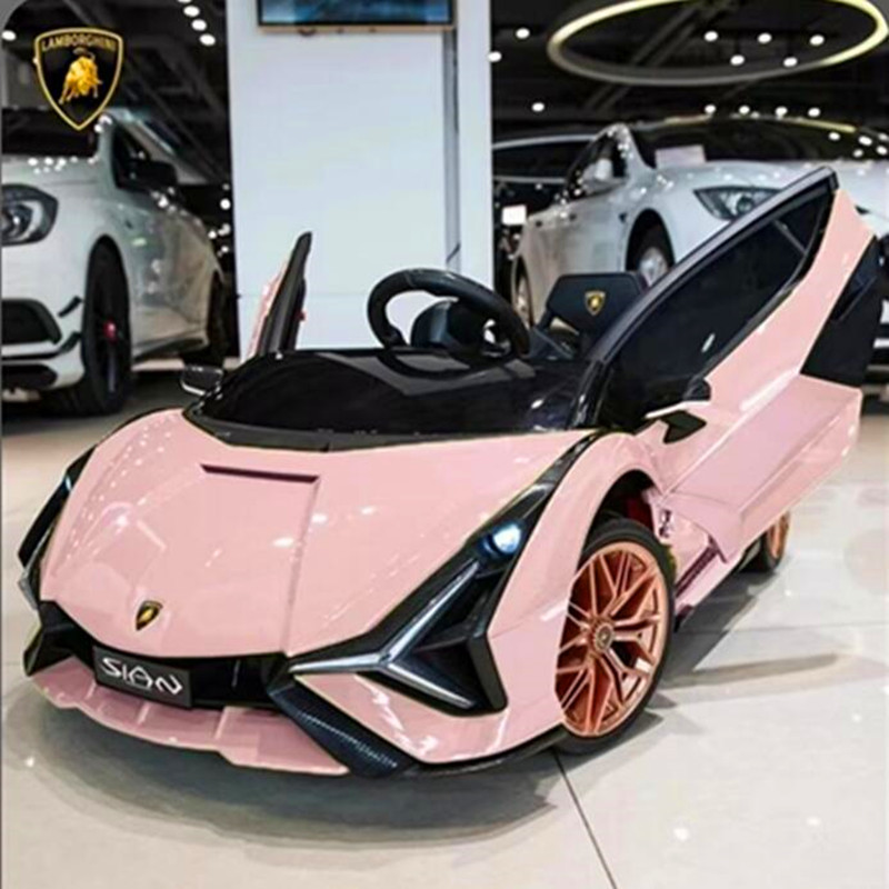 新款儿童电动车可坐人宝宝汽车网红玩具摇摇车四轮遥控车生日礼物