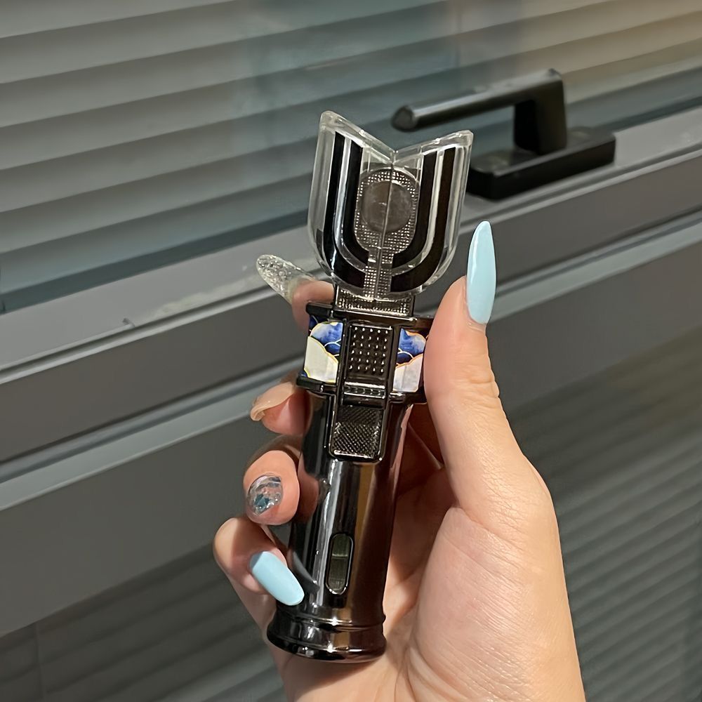 网红迪迦奥特曼变身器神光棒打火机防风充气发光爆闪创夜光防风