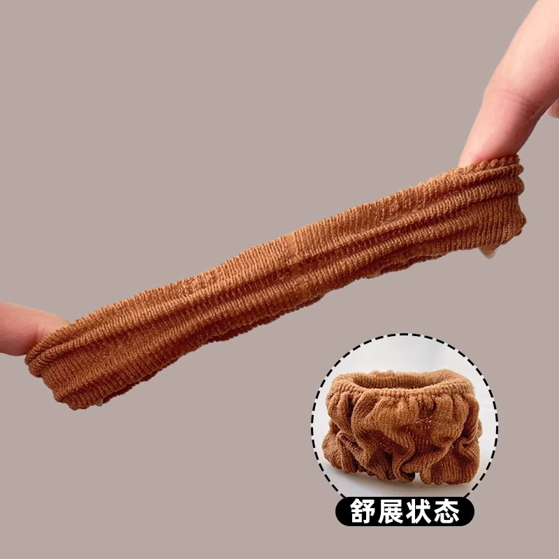 发带大肠加粗头绳扎头发橡皮筋发圈女感2025头饰新款高弹力耐用高