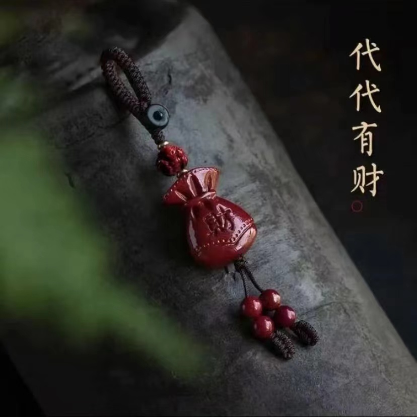 【先生推荐】2025蛇年新款十二生肖红福袋汽车钥匙扣挂件福袋挂件