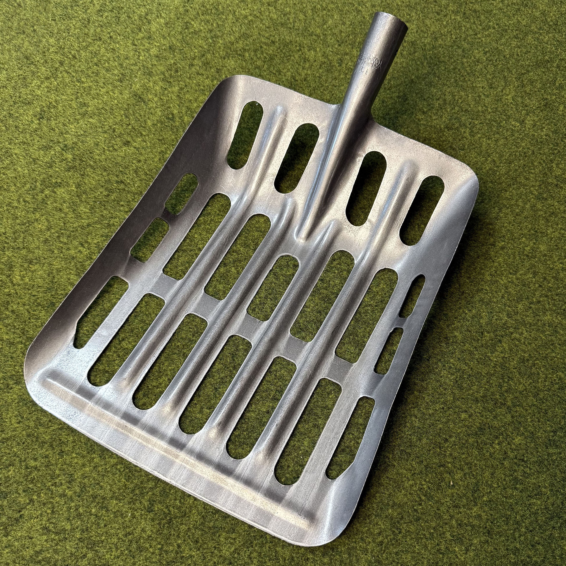 特大号玉米专用空心漏铲玉米棒农用加厚锰钢农具漏眼铲玉米神器