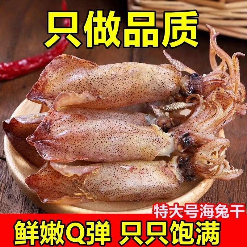 海兔干货海兔子带籽满籽笔管鱼淡晒墨鱼仔新鲜乌贼鱿鱼筒海鲜干货