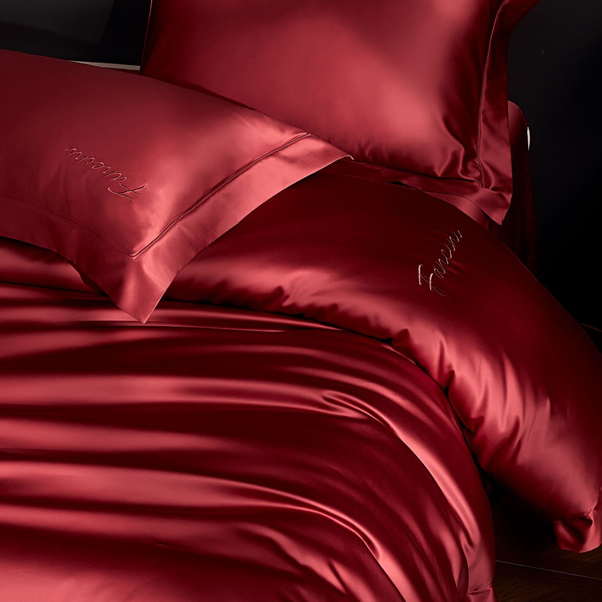 丽家平！贼好 实体专供 轻奢经140支双股纬70全棉长绒棉四件套床品