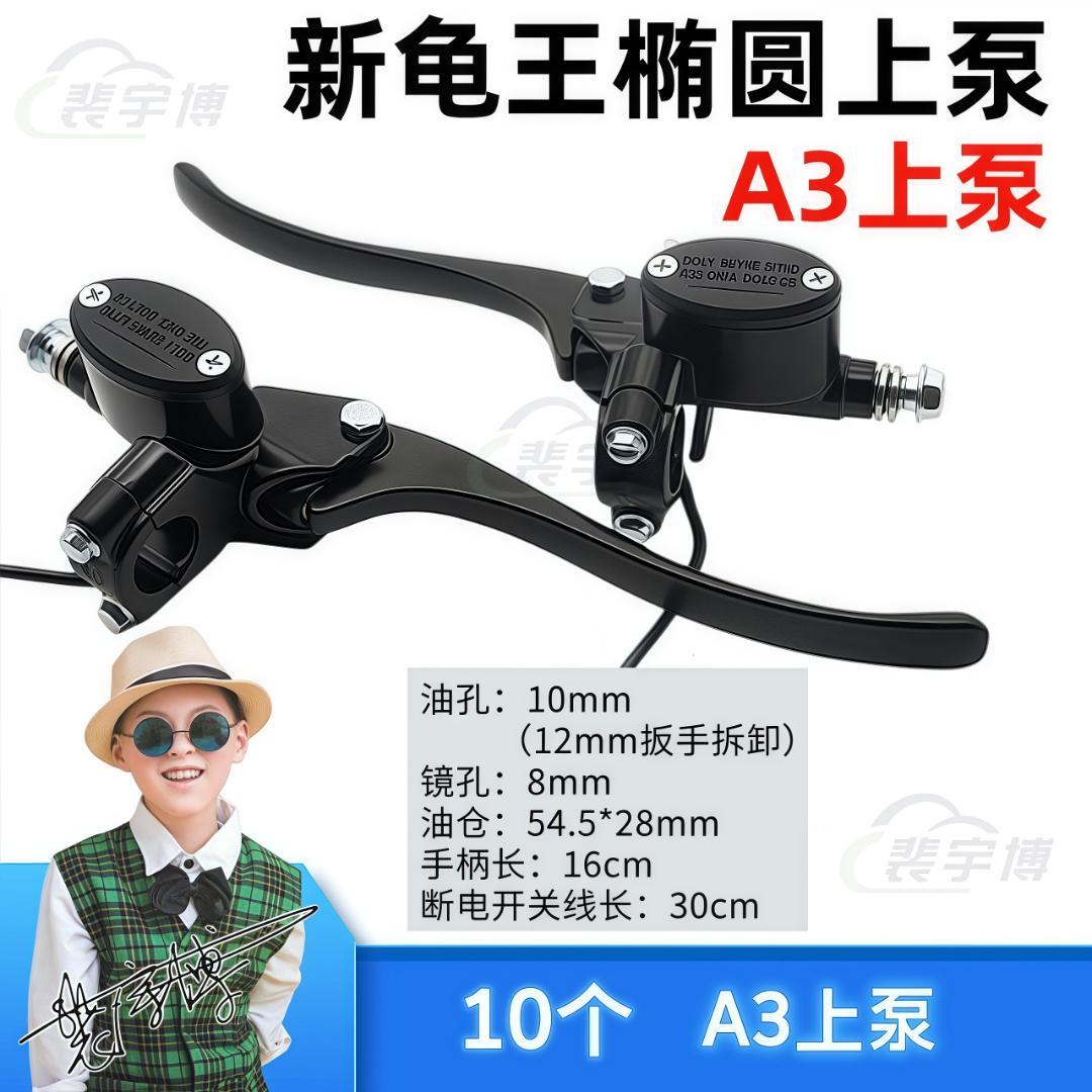 【10只】A3椭圆上泵左右 电动车A3上泵