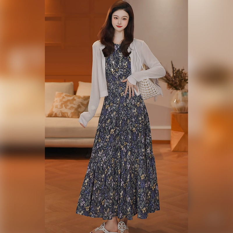 【画中人】夏季新款时尚气质显瘦背心裙法式连衣裙子AS5LYH1429