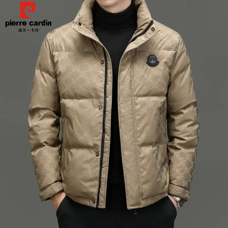 皮尔卡丹男士羽绒服冬季新款加厚保暖轻奢潮流冬装男士外套秋冬款
