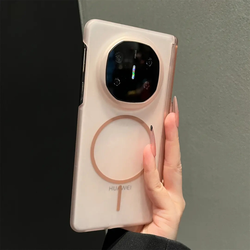 冰雾磨砂磁吸适用华为MateX6典藏版折叠屏手机壳MateX5简约高档磨