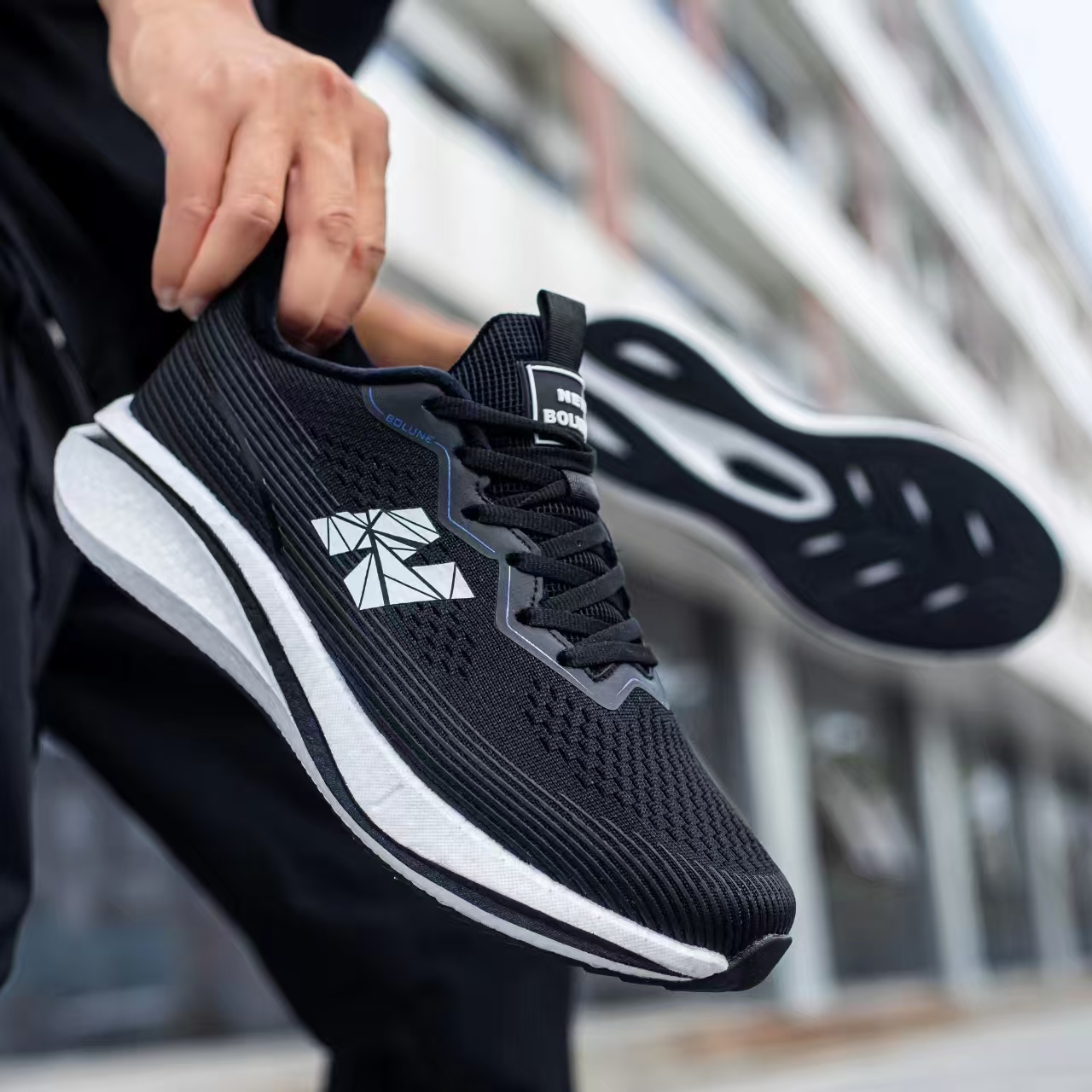 春季加绒透气休闲时尚运动跑鞋529  