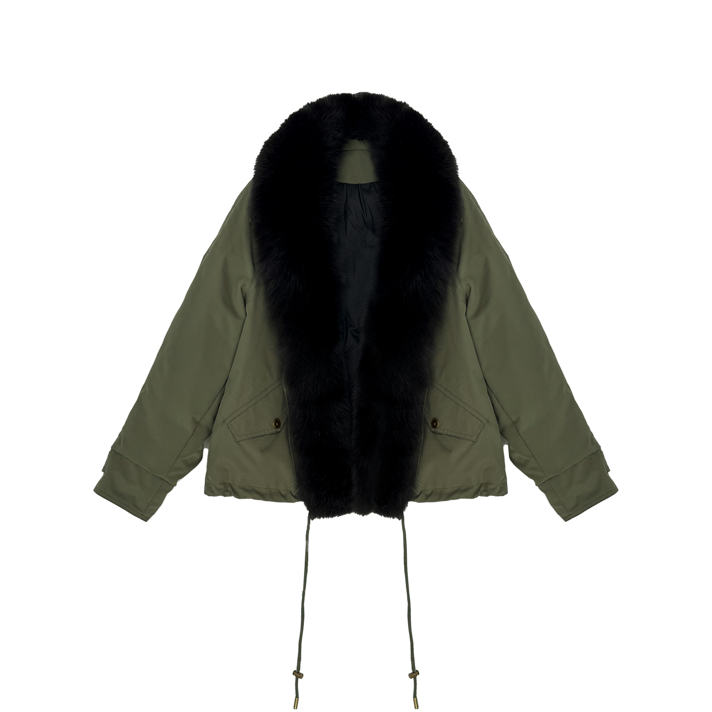 PIPI︱歌古丝90白鹅绒可拆狐狸毛领 羽绒派克服外套女 11HH110301