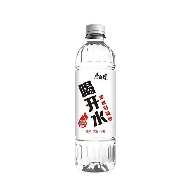 康师傅喝开水（塑封包装或纸箱包装随机） 550ml*6瓶12瓶【qyg】