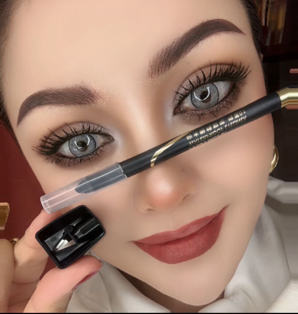 澳魅辣推荐PASTEL防水眼线膏笔黑色持久不掉色防汗不晕染上色