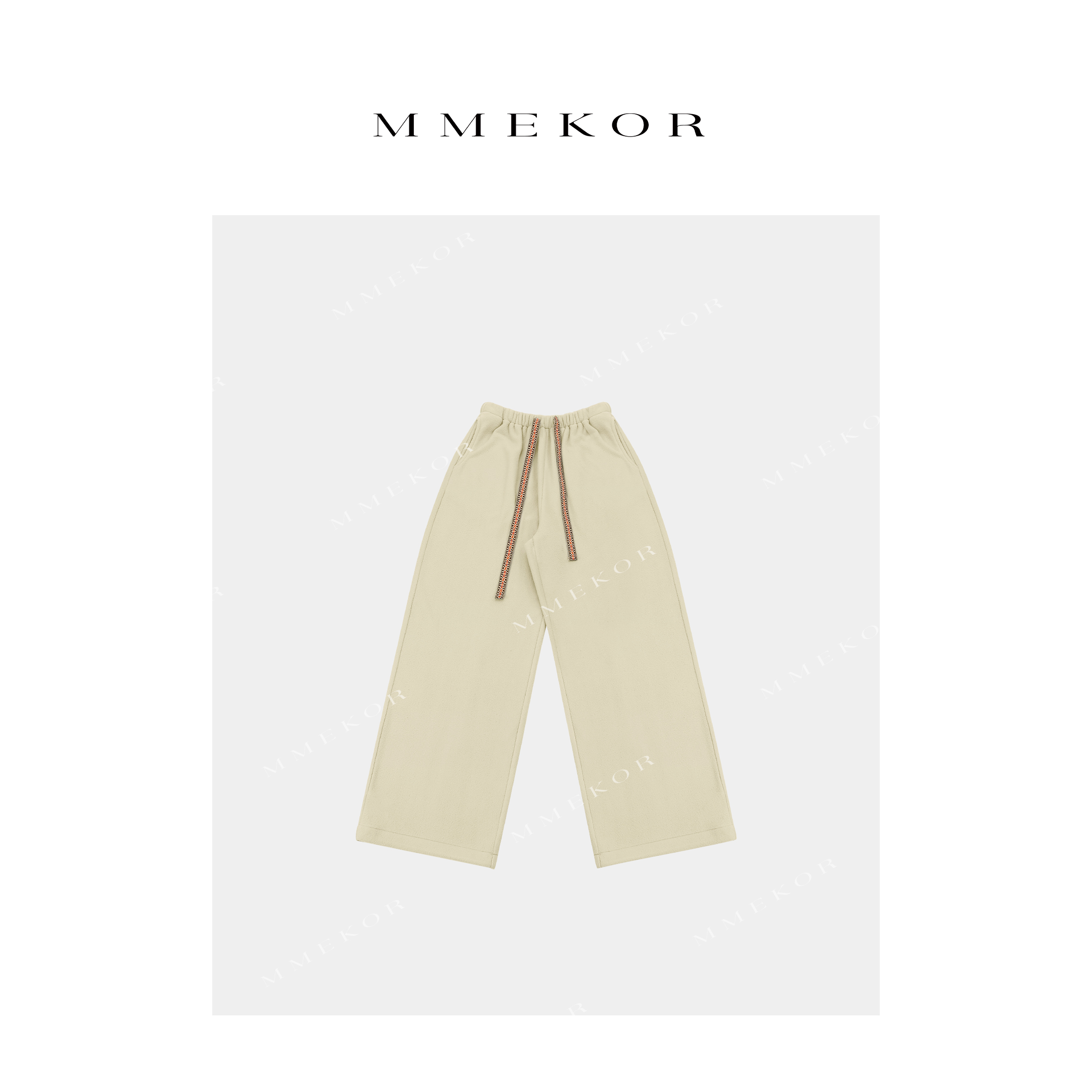 MMEKOR“北极裤” 2025新款秋款活力常青藤加绒休闲裤 50157