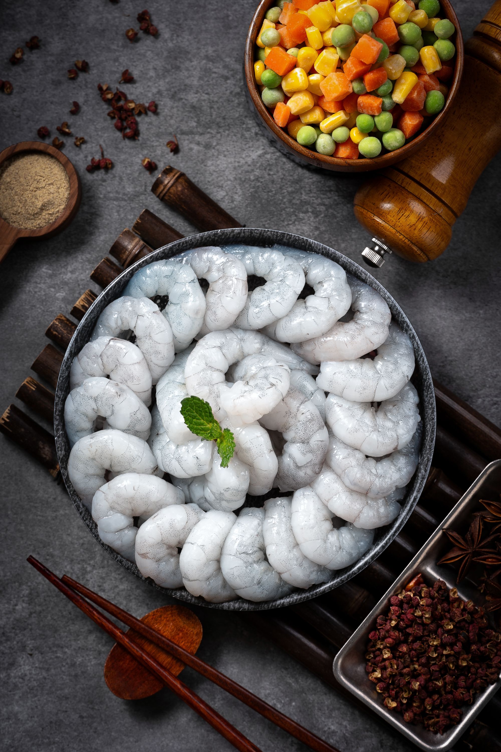 急冻鲜美开背青虾仁每包250克肉质鲜美去壳锁鲜老少皆宜营养