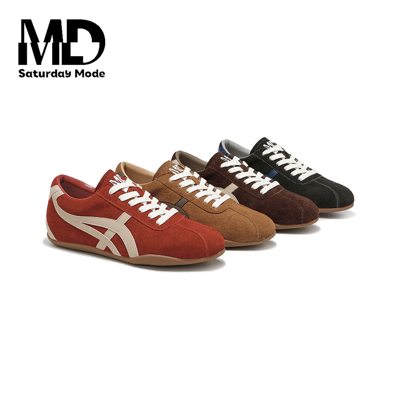 SATURDAYMODE【清风为待】时尚百搭复古潮流潮鞋女经典低帮系带/魏