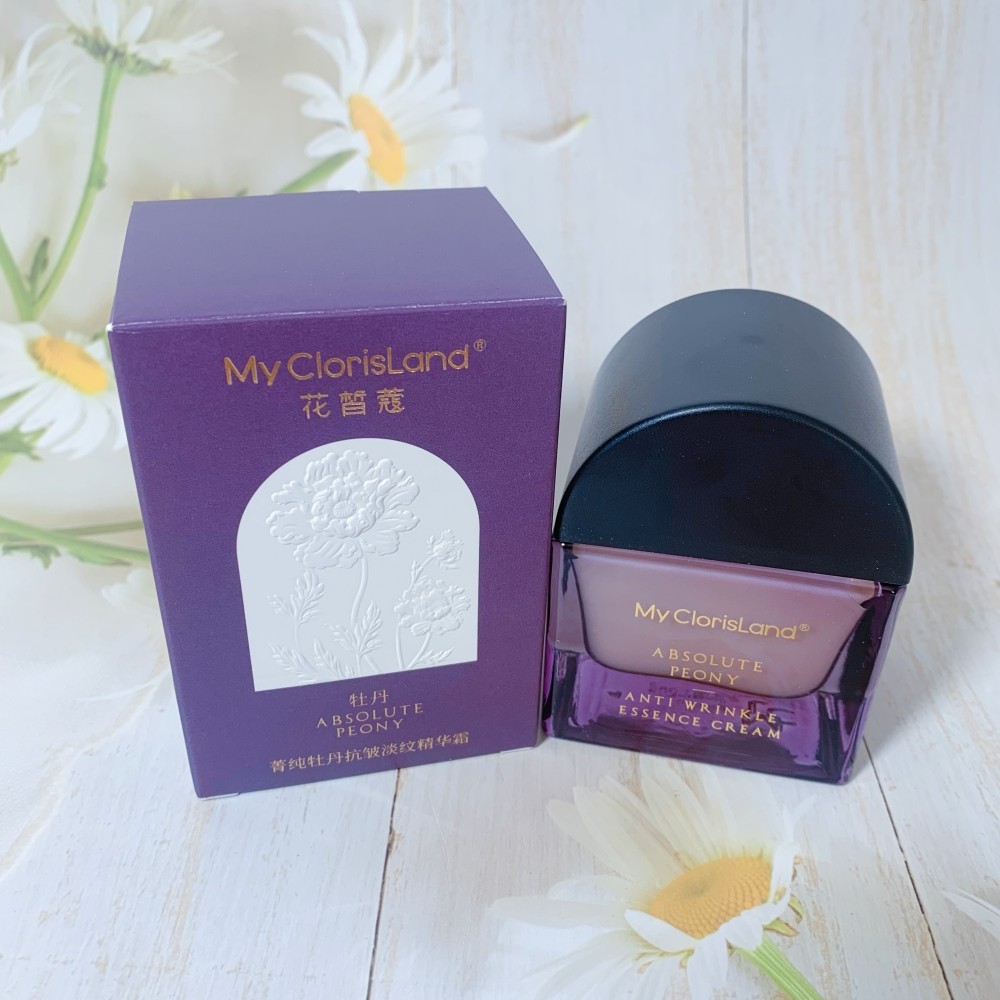 花皙蔻菁纯牡丹抗皱淡纹精华霜50g改善肌肤皱纹细纹绽放年轻态