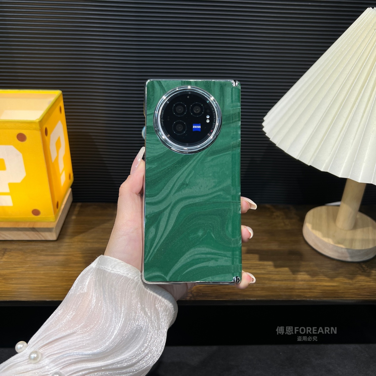 适用于vivoxfold3pro手机壳vivoxfold3折叠屏xfold3保护套真皮款