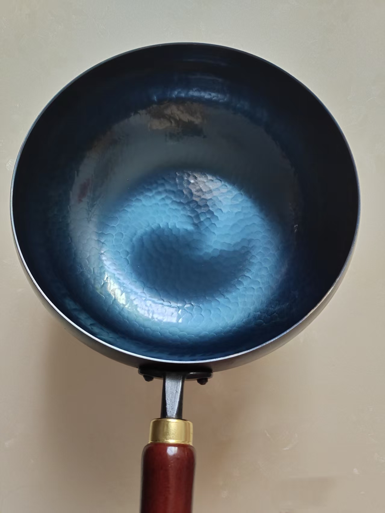 章丘宗师大肚铁锅手工锻打健康无涂层不粘锅电磁炉章丘手工铁锅