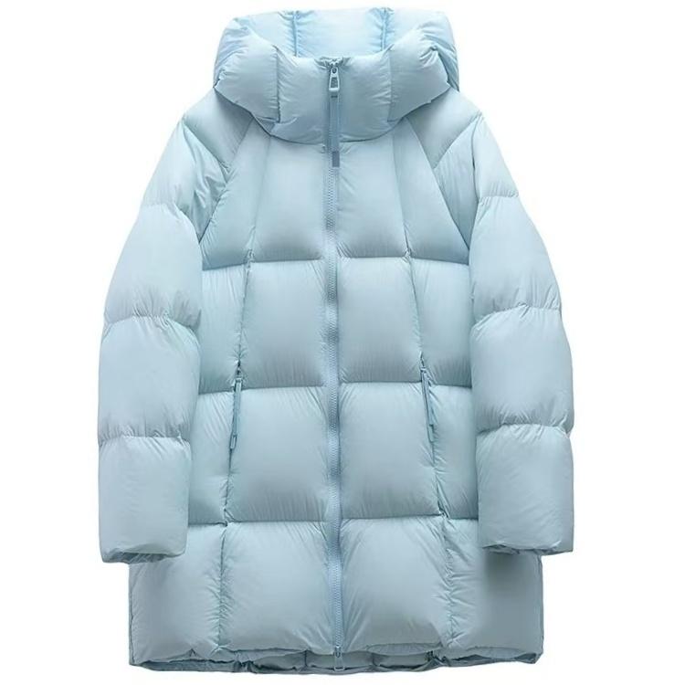 贝贝酱鹅绒中长款羽绒服轻奢女休闲保暖反季清仓Y-XJ