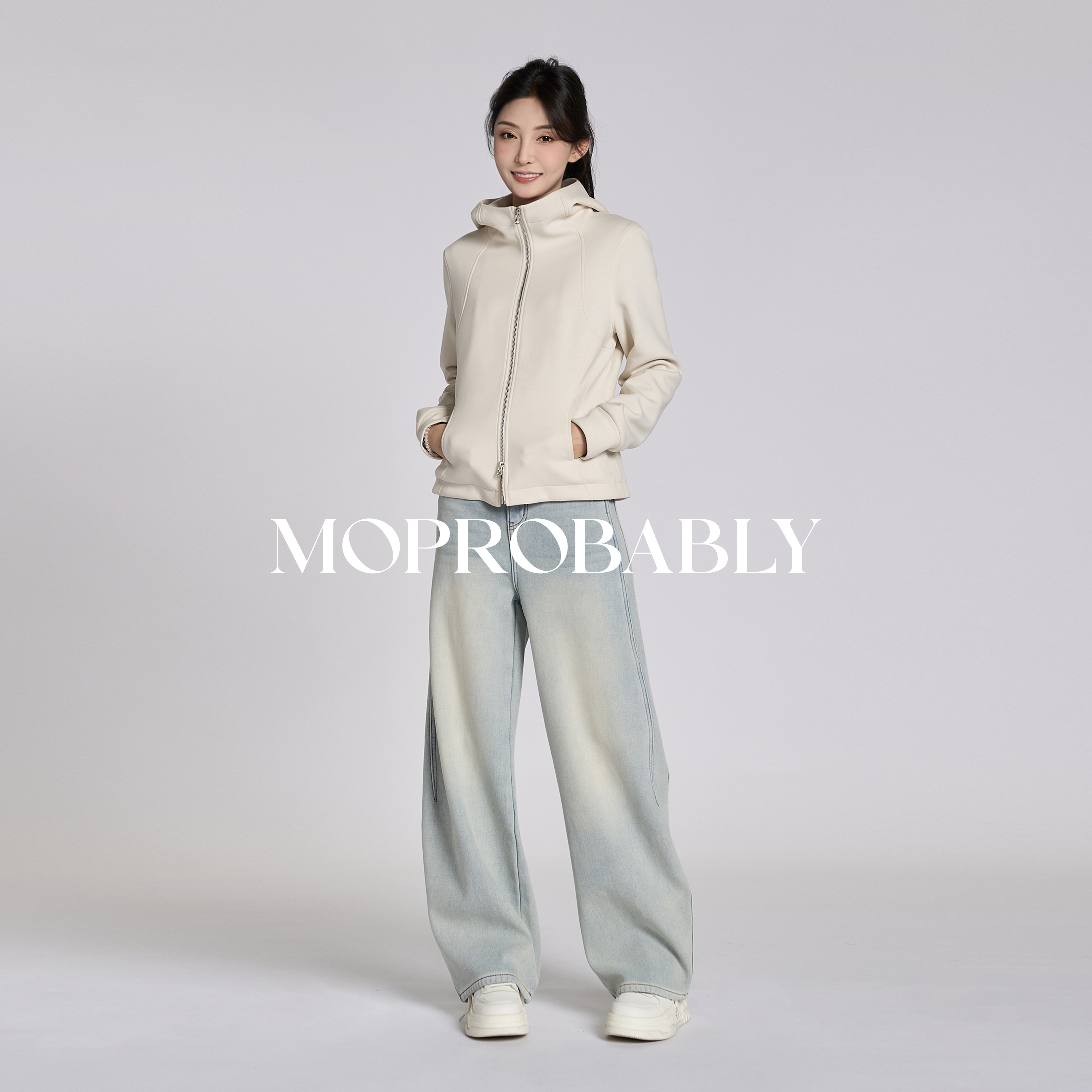 Moprobably李予诺「保加利亚」红人上新90鹅绒羽绒服外套L4457333