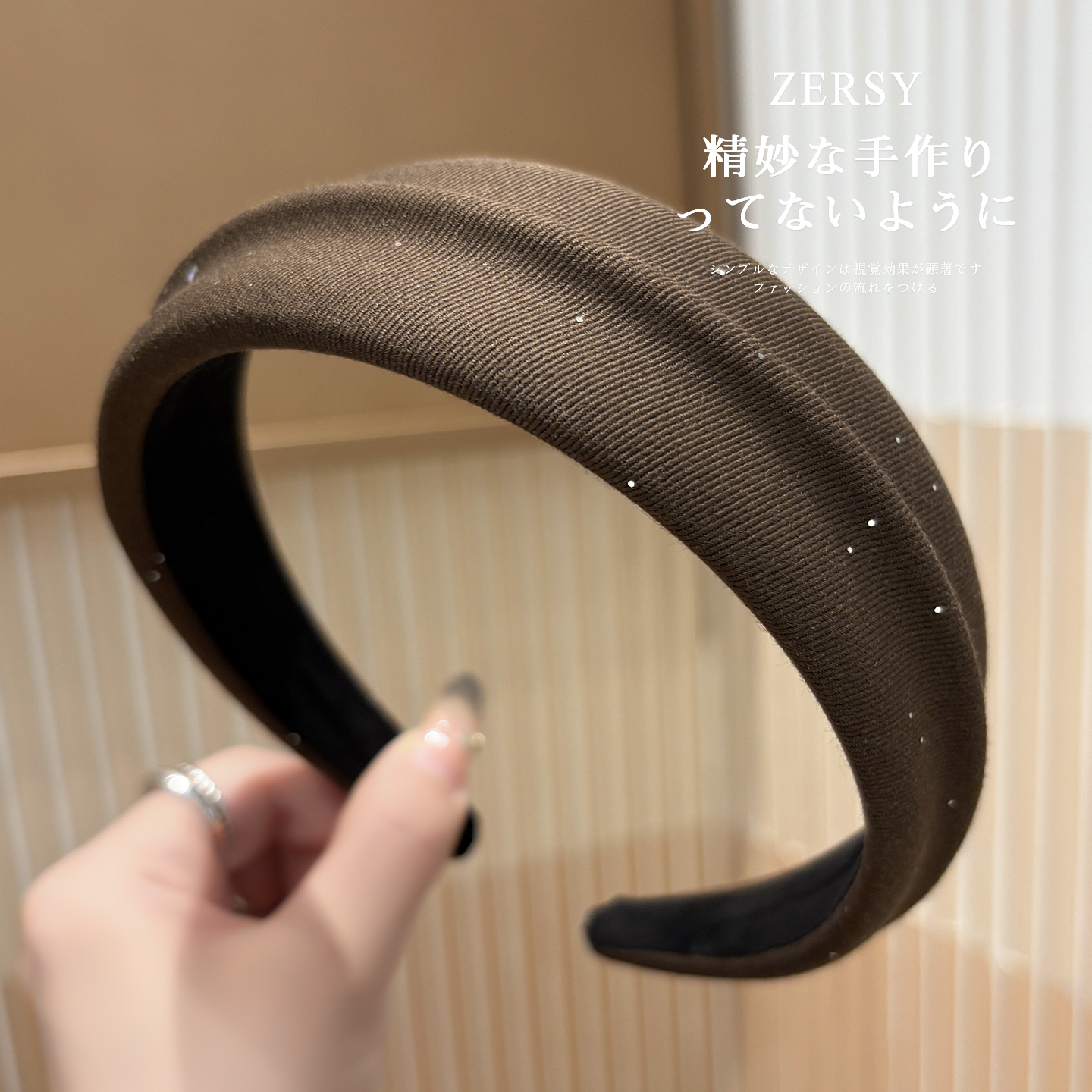 复古加厚发箍女2025新款高级感洋气时尚精致发卡日常外戴百搭头箍