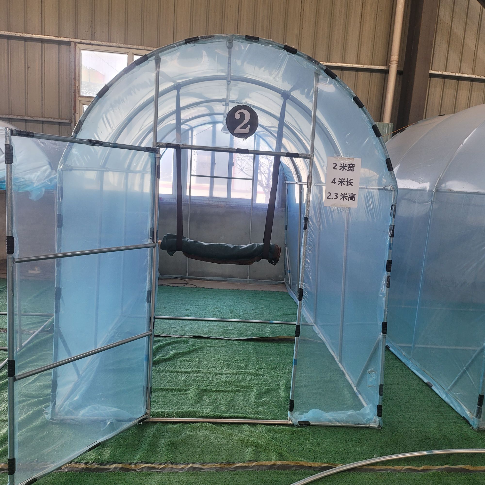 家用塑料棚骨架种植防冻保暖防水庭院室外小型植物简易暖棚