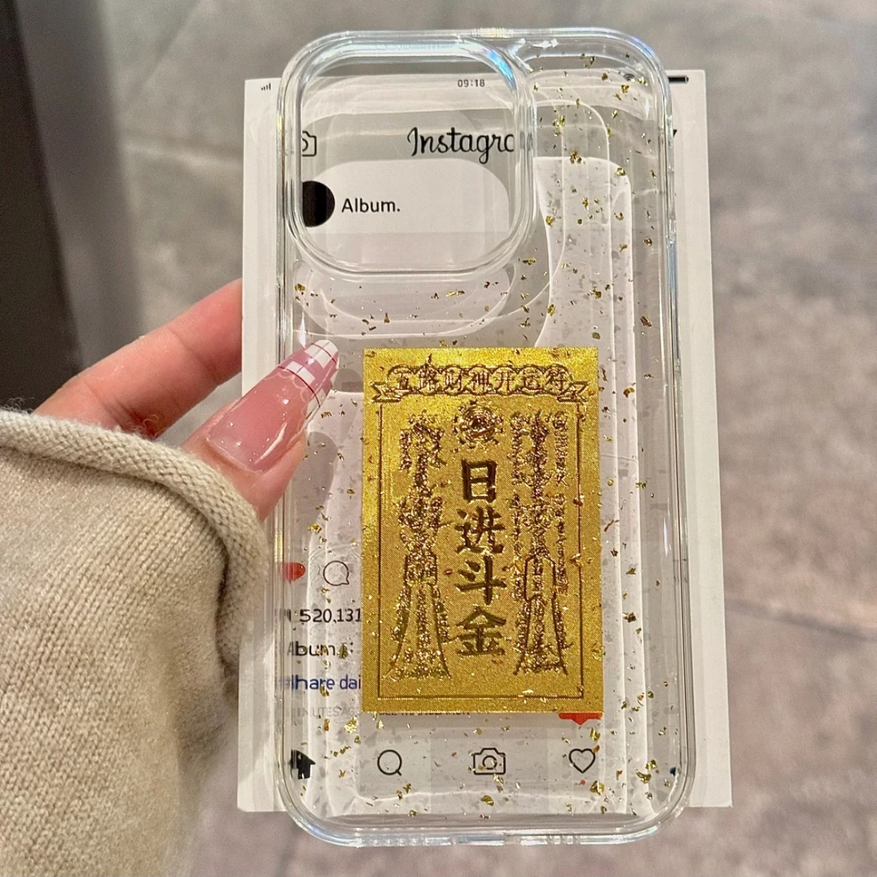 DINGLIN日进斗金适用iPhone16pm苹果13/15/14pro手机壳11滴胶12套