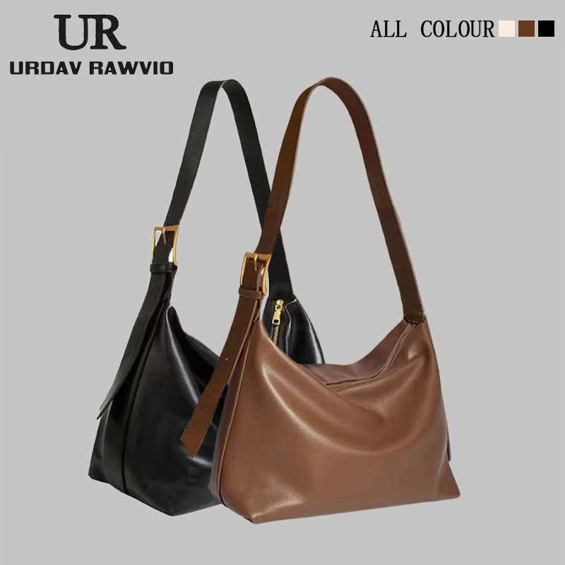 URDAV RAWVIO包包女2025新款课单肩斜挎包通勤大容量托特包腋下包