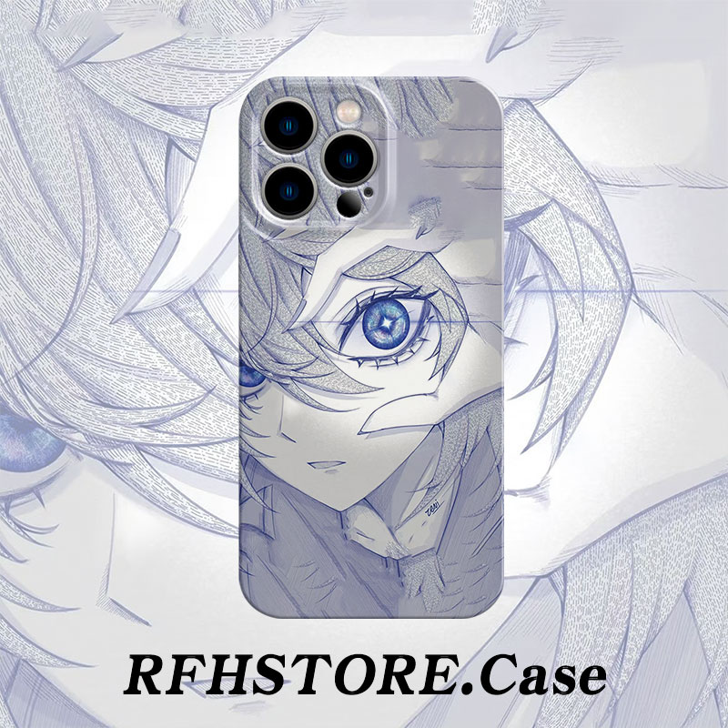 高级星光蓝眼少女适用iPhone17菲林手机壳苹果16华为oppo小米vivo