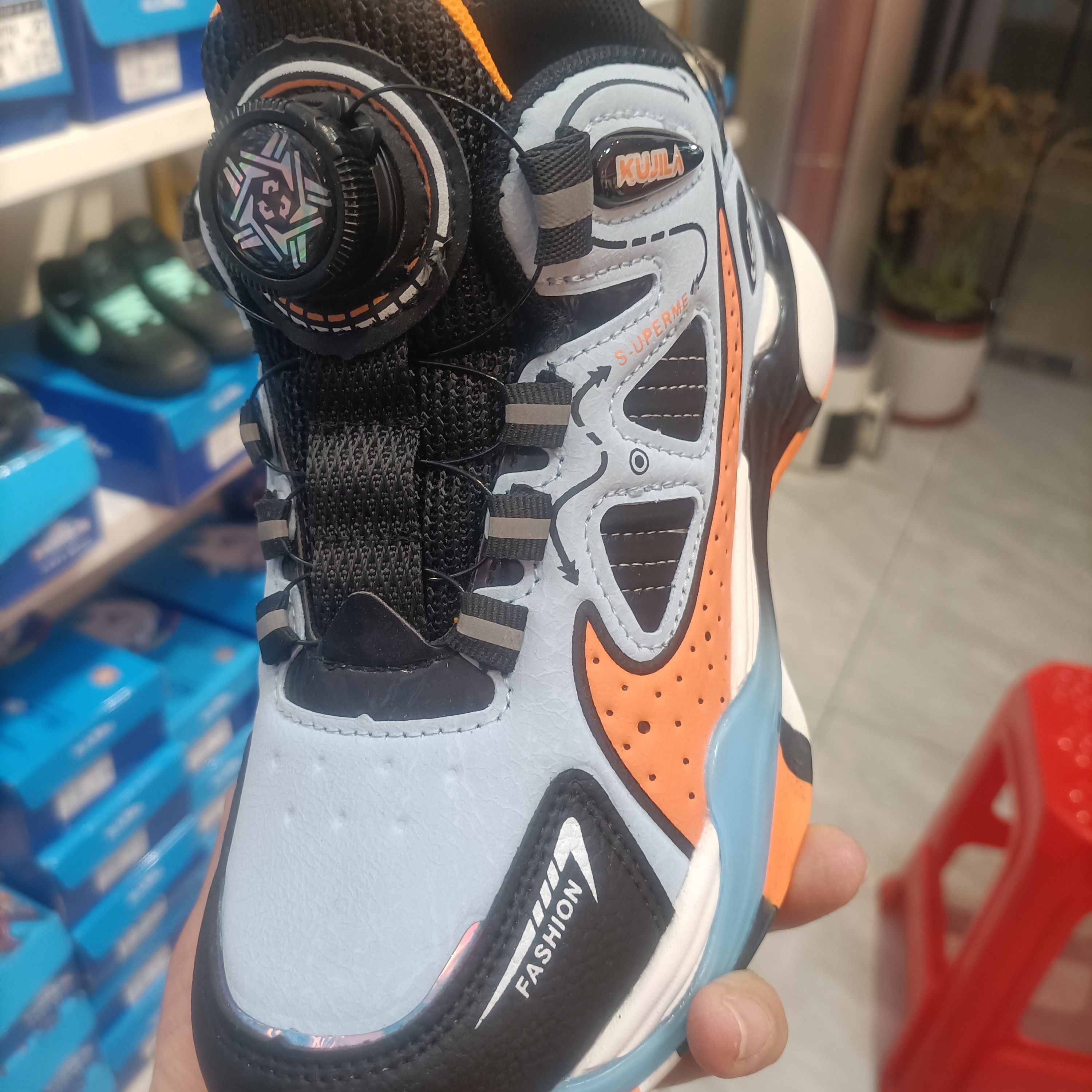 男童中帮篮球鞋秋季加厚保暖中大童运动鞋学生鞋