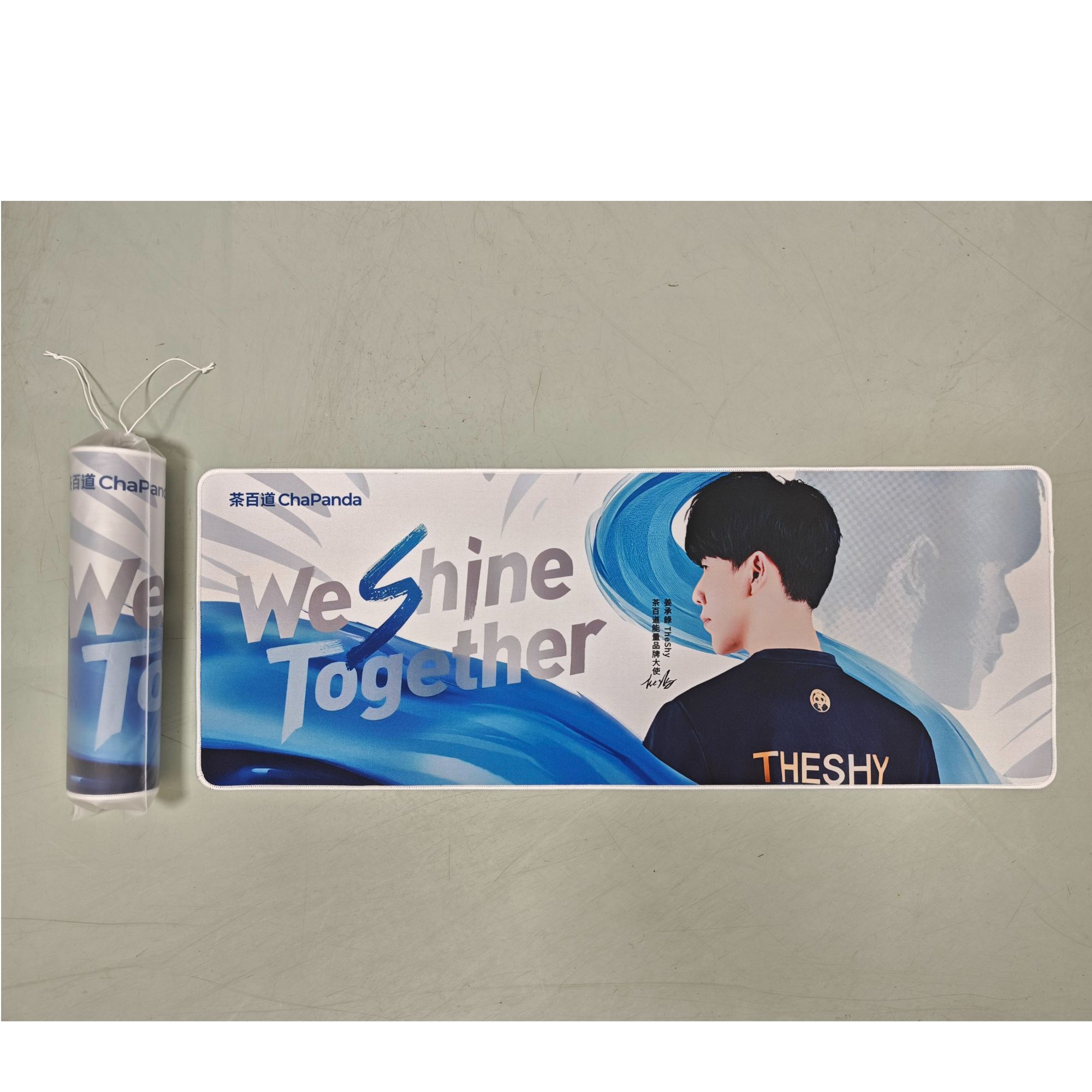 【正品代购】Theshy茶百道联名鼠标垫现货包邮游戏防滑电竞FPS专用