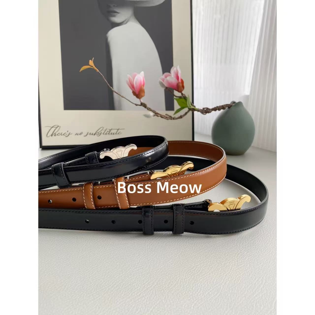 跨境亚马逊皮带女门腰带真皮百搭牛仔裤连衣裙装二层皮细腰带