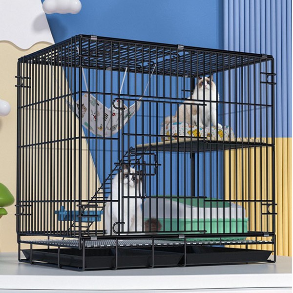 猫笼家用室内超大自由空间可折叠款带厕所一体加密猫笼子猫舍猫屋