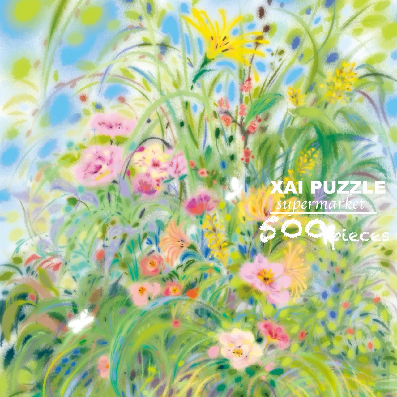 典藏热门·《大观园》中式拼图·500p丝绒触感·53*38cm