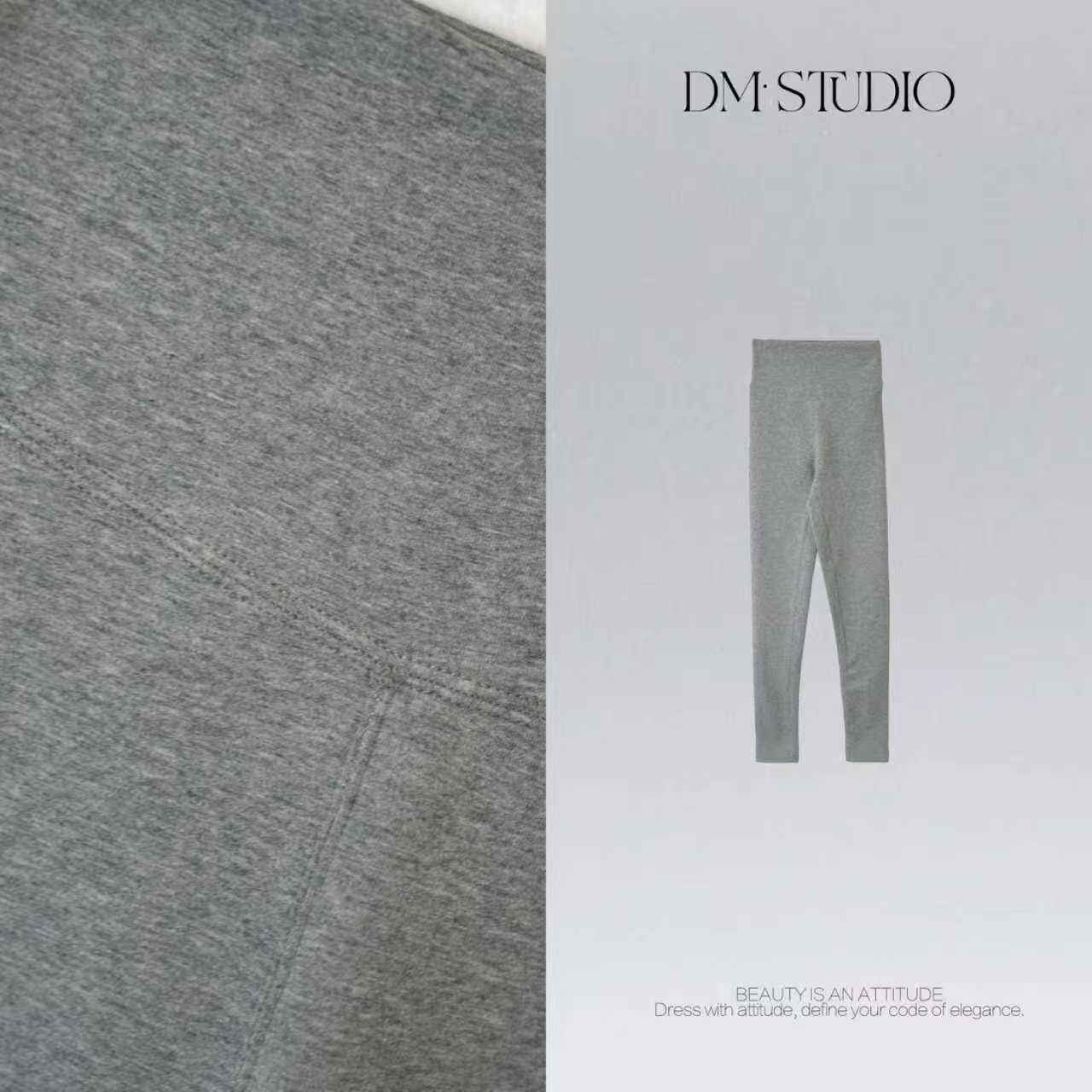 DEDM•STUDIO/精致感保暖精致感修身高弹打底裤2511KZ/24510