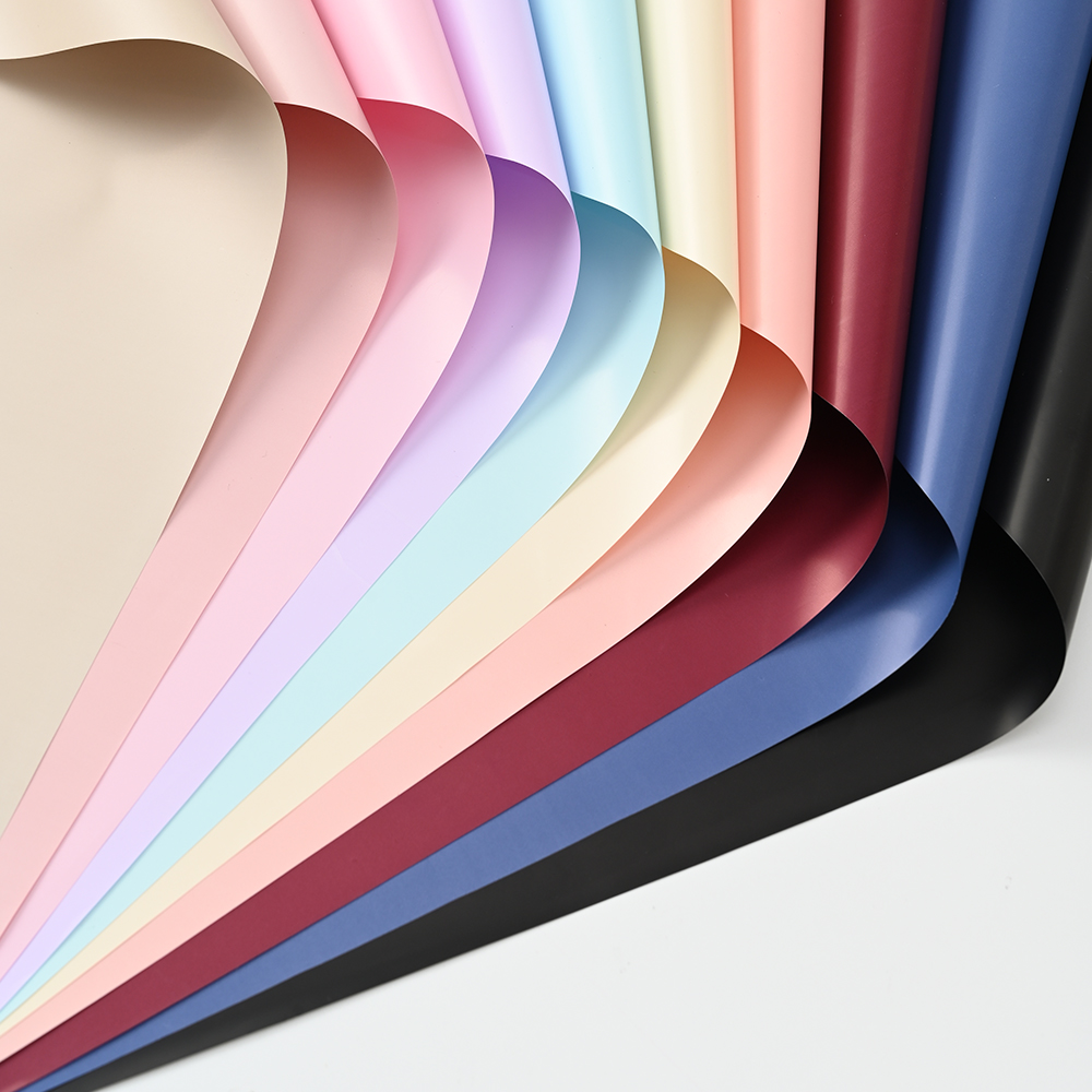 韩风初恋纯色纸欧雅纸加厚鲜花花店包装纸时尚资材