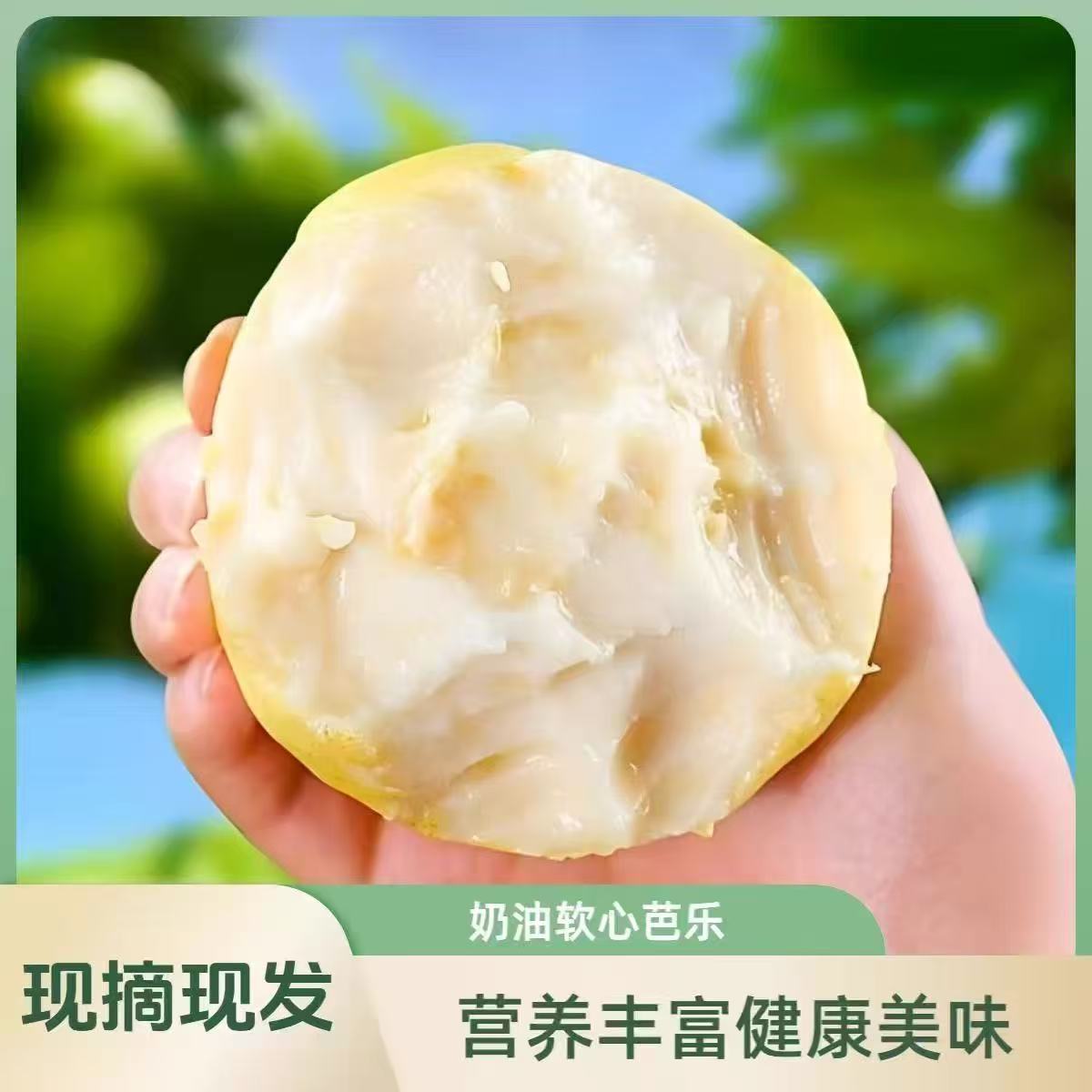 广西正宗黄金黄金奶油芭乐软香果白心芭乐应季新鲜水果珍珠