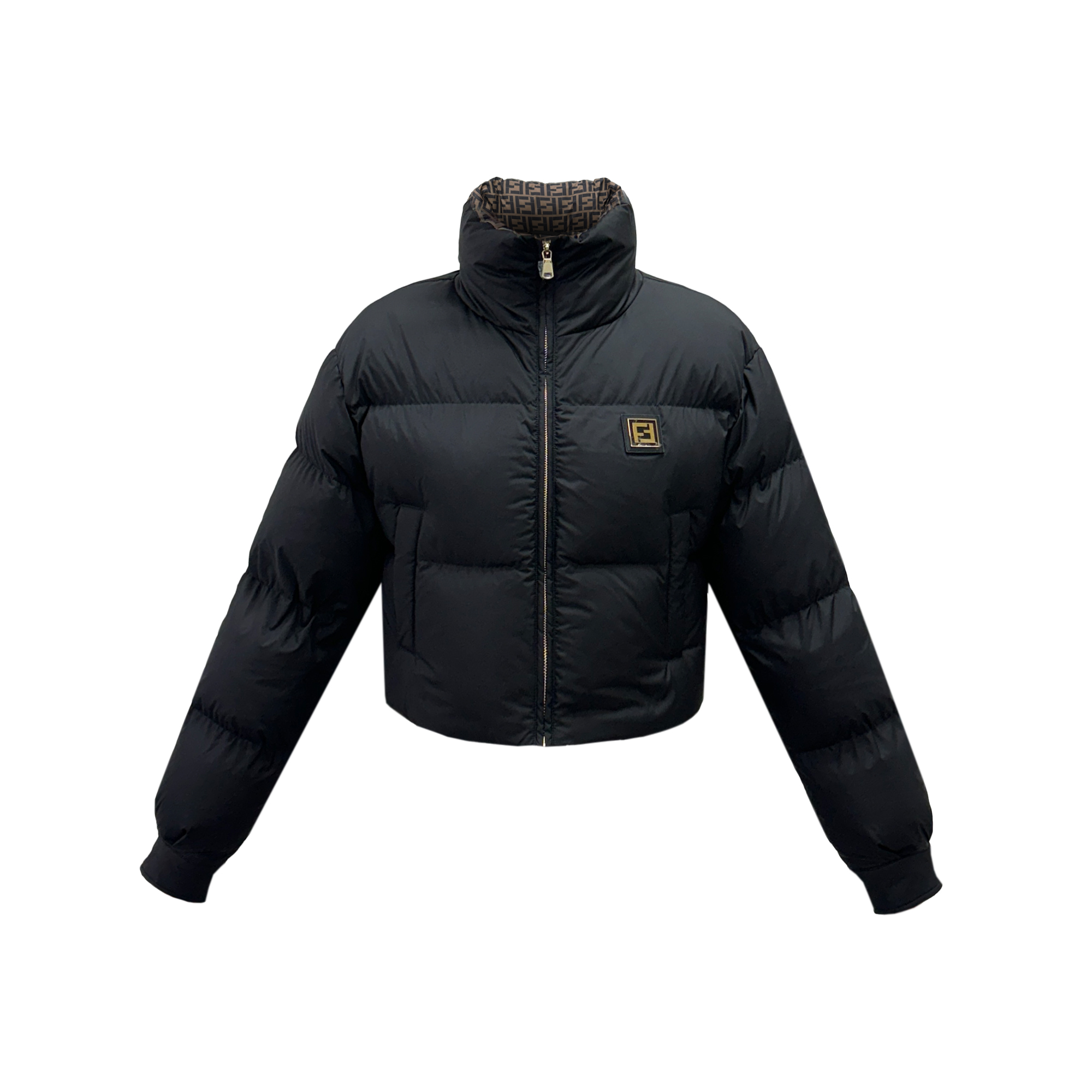 朗尼芬迪秋冬保暖休闲女生短款立领羽绒外套73F2459007