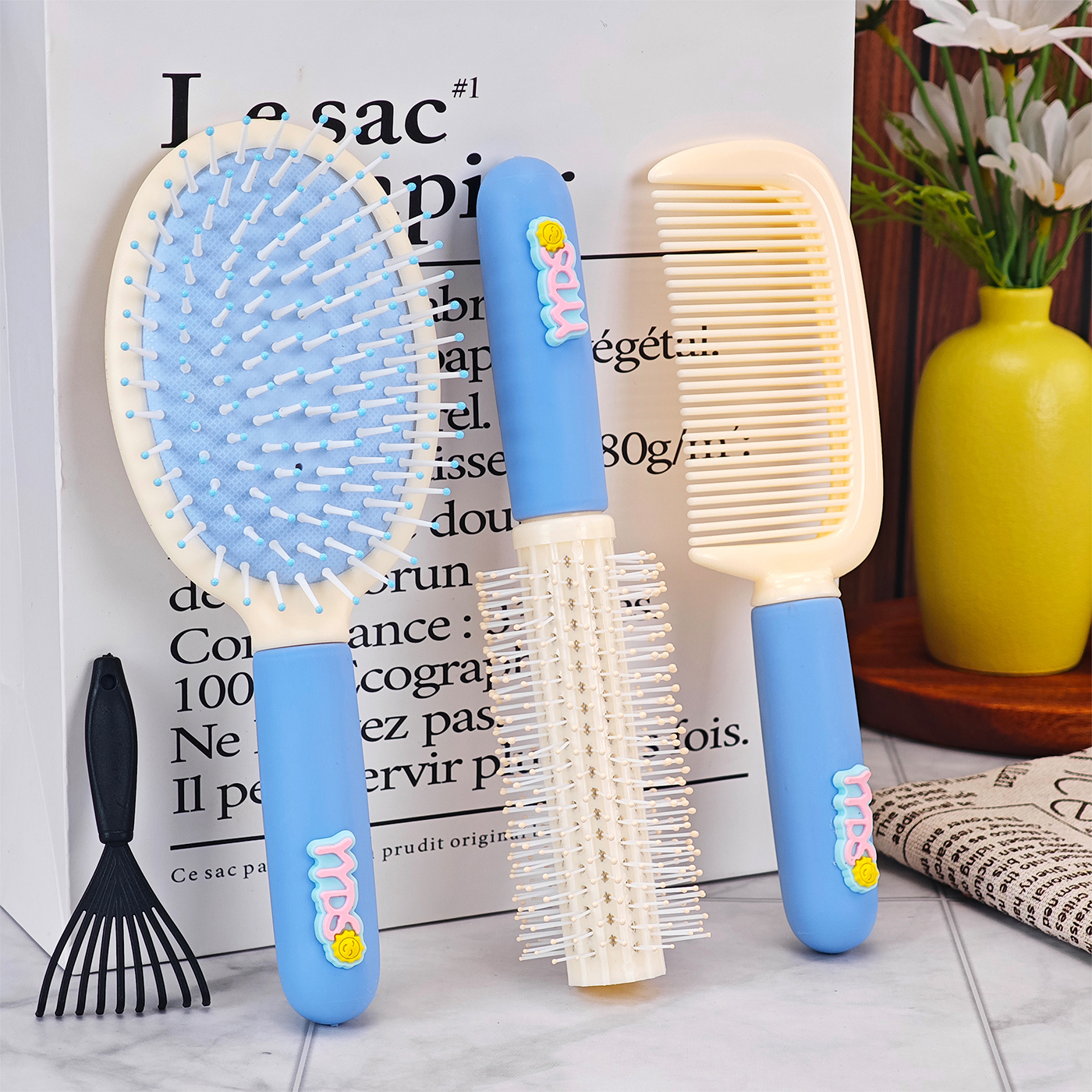 梳子女气垫梳便携家用梳头梳子气囊按摩可爱蓬松神器卷发长发梳头
